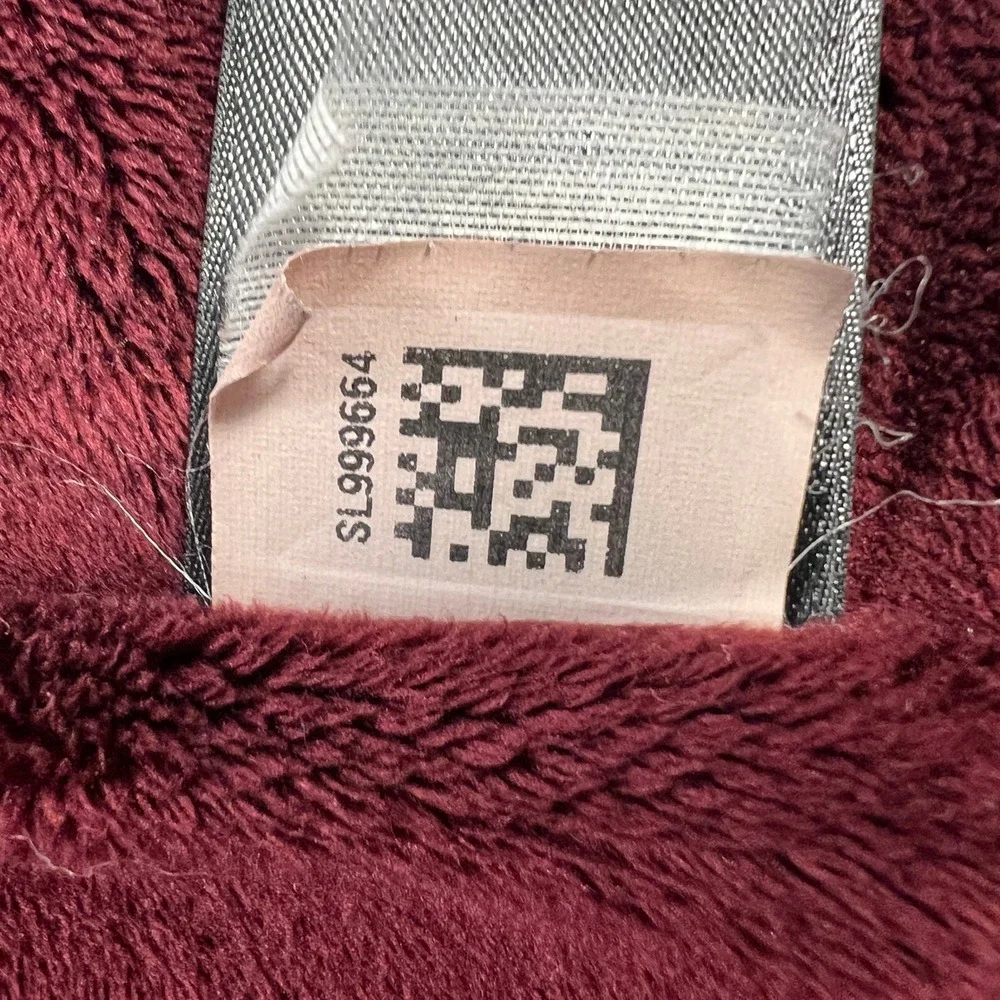 The North Face Shelbe Raschel Hooded Jacket Women's XL Burgundy Fleece Softshell - Picture 6 of 9